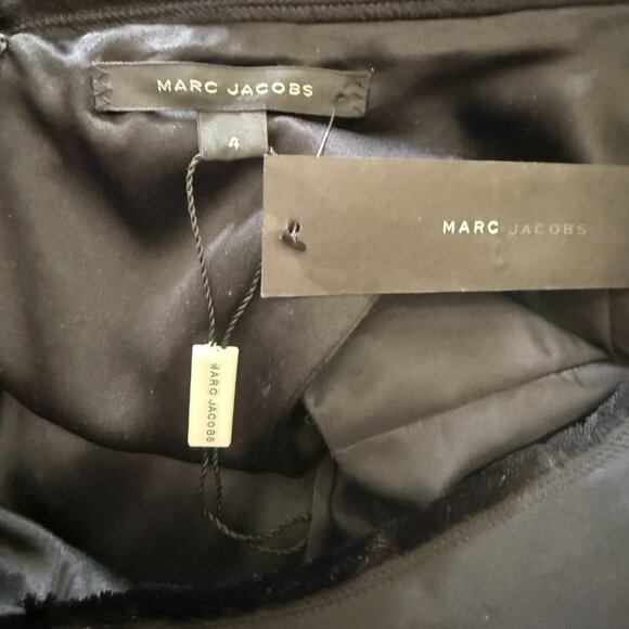 Runway Marc Jacobs Silk Midi Length Dress Size: S  US 4 New - Picture 12 of 12